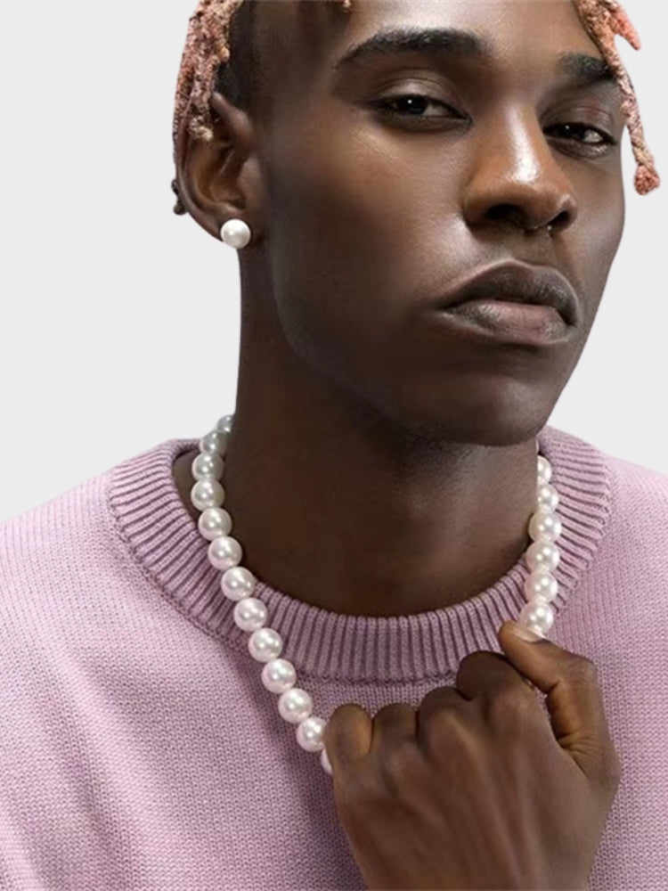 DCRB Big Pearl Choker Necklace