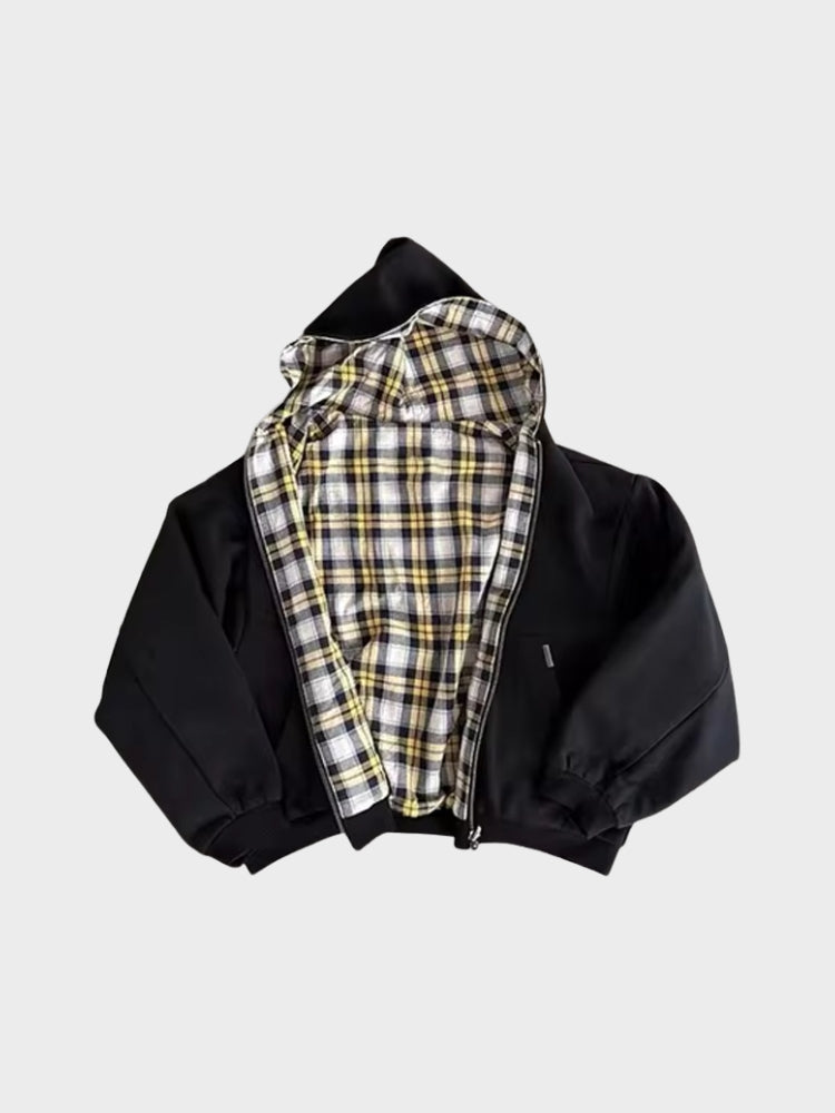 DCRB Inside Out Checkered Zipper