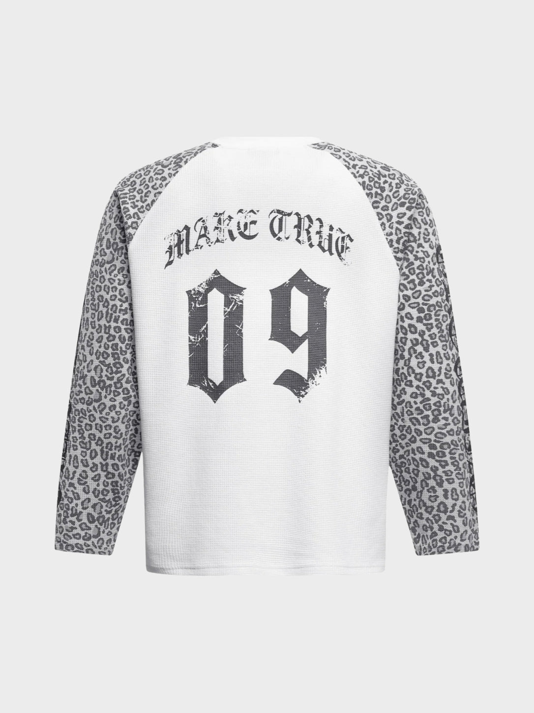 DCRB Waffle Knit Leopard Longsleeve