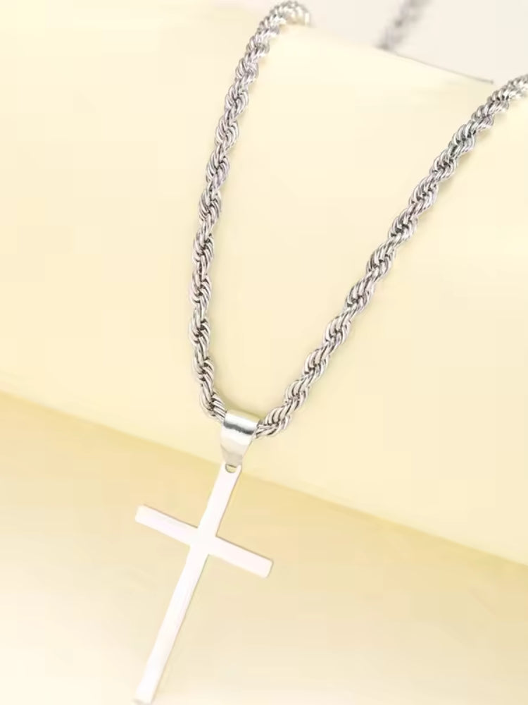 DCRB Rope Chain with Cross Hanger