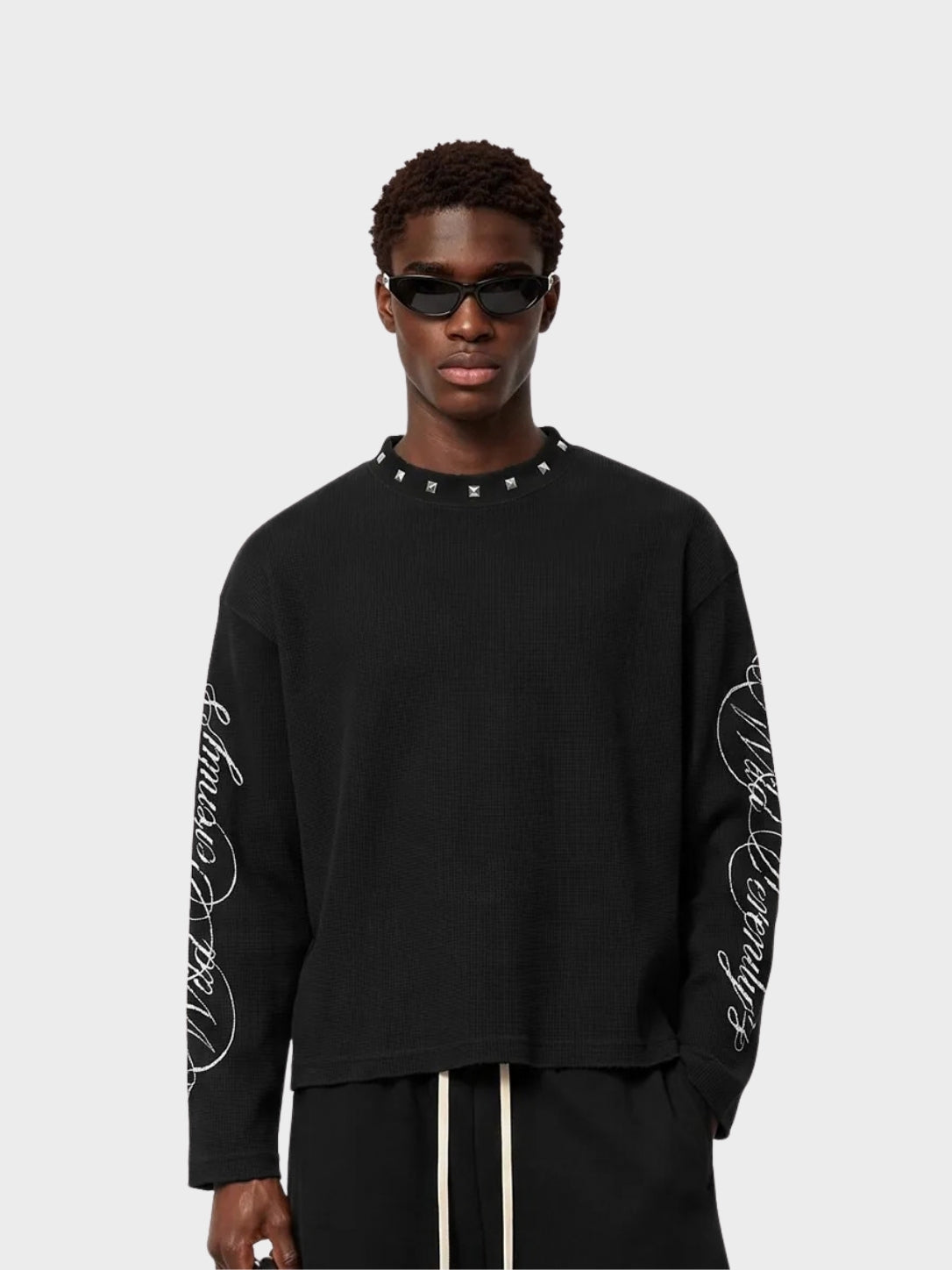 DCRB Waffle Boxy Longsleeve