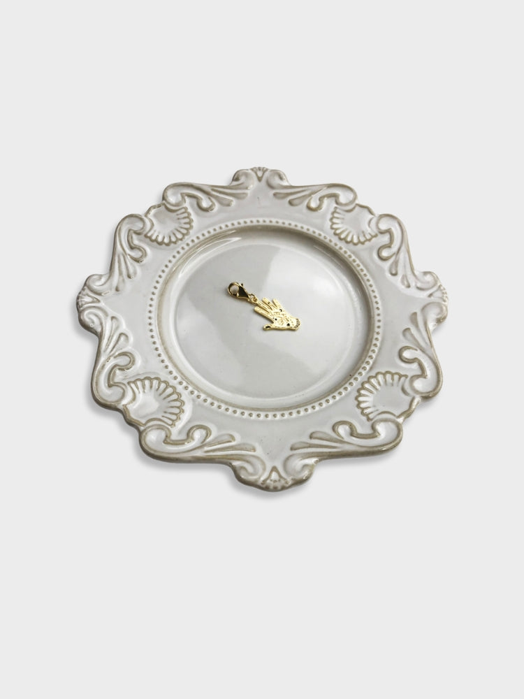 DCRB Hand & Moon Golden Necklace