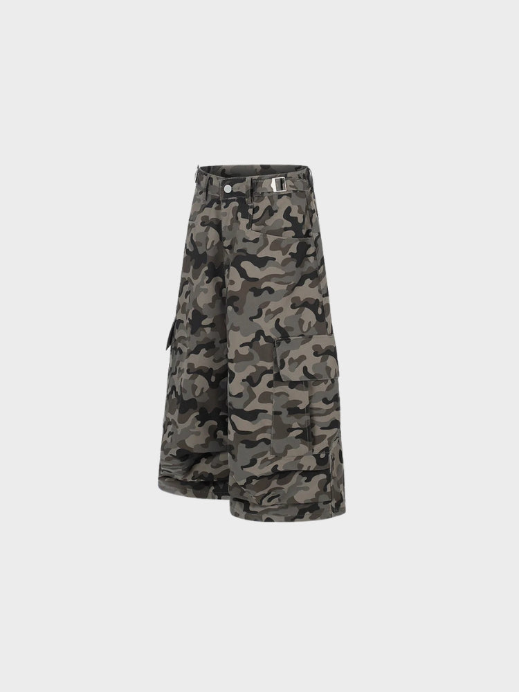 DCRB Grey Camo Jorts