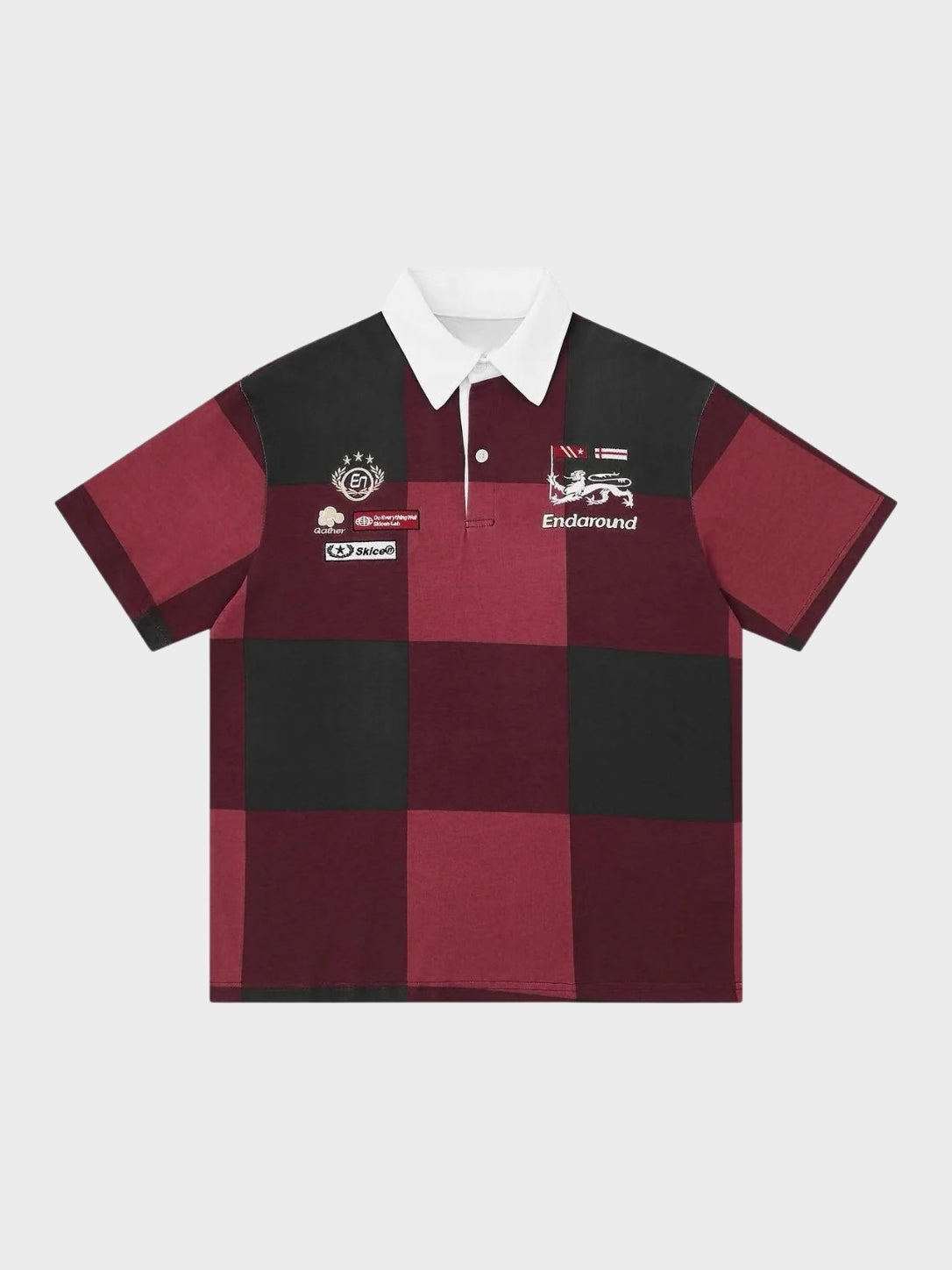DCRB Checkered Polo Shirt