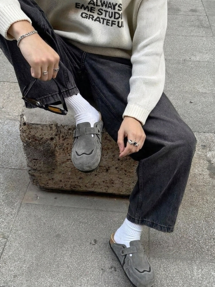 DCRB Wavey Clogs - Beige