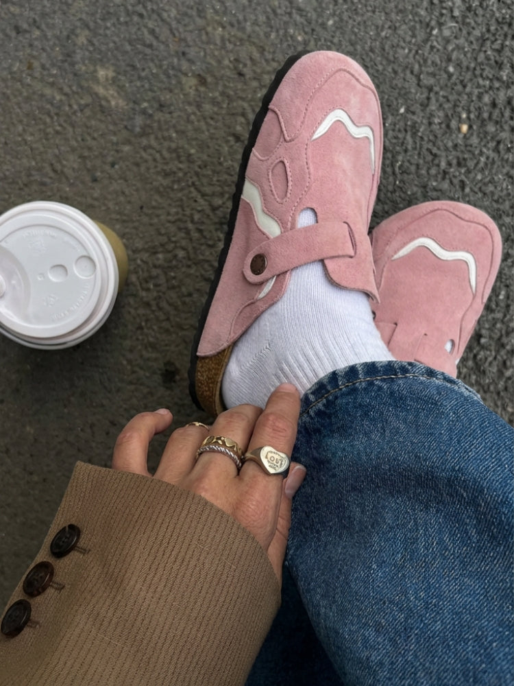 DCRB Wavey Clogs - Beige
