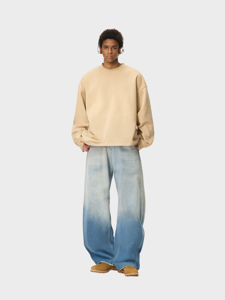 DCRB White Washed Baggy Denim