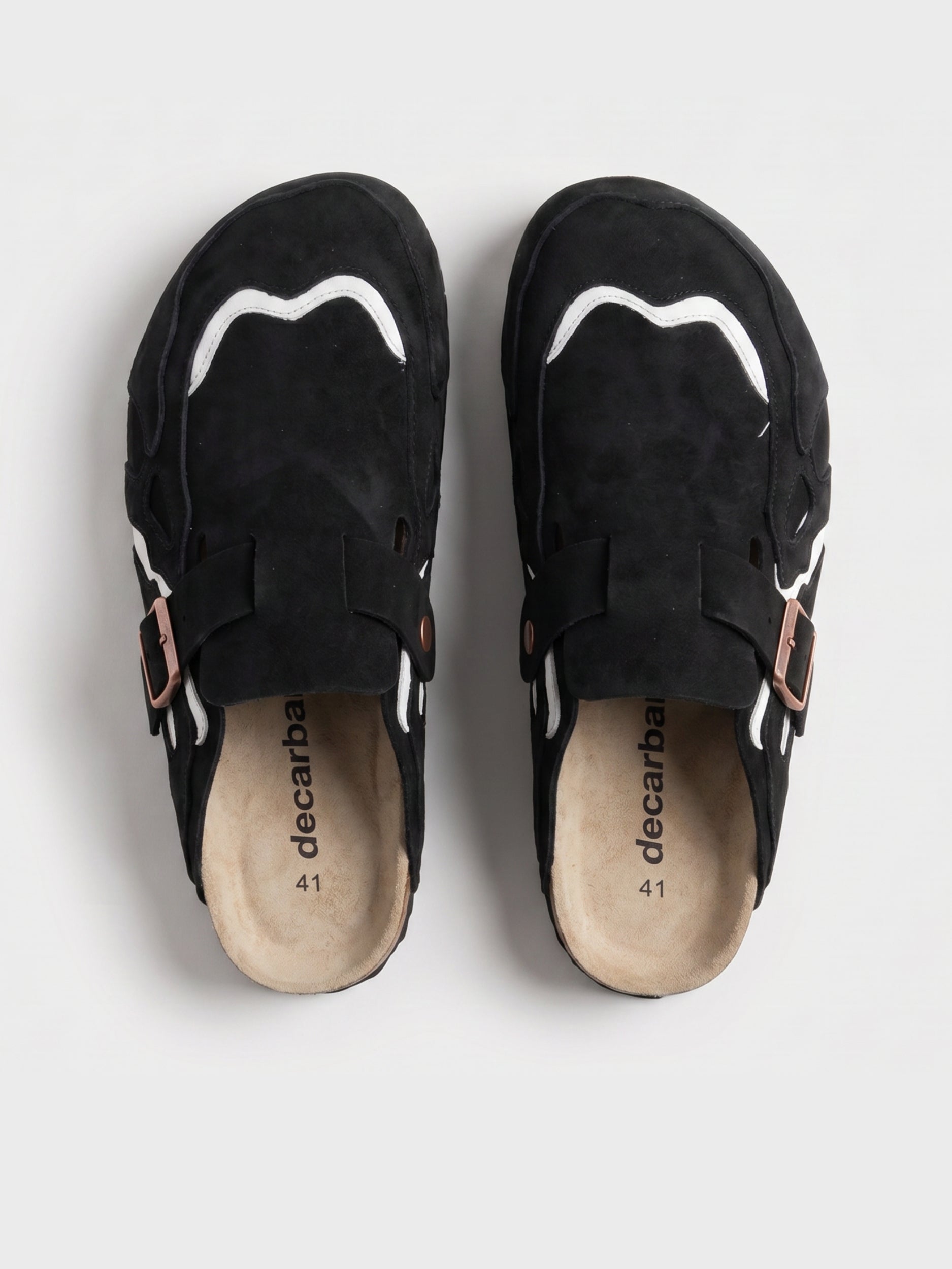 DCRB Wavey Clogs - Black
