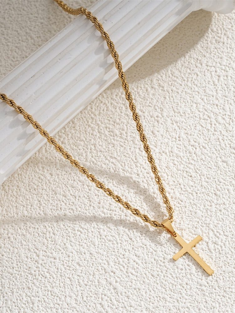 DCRB Rope Chain with Cross Hanger
