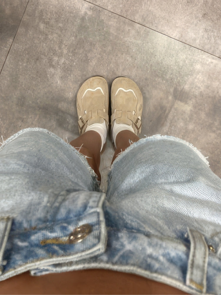 DCRB Wavey Clogs - Beige