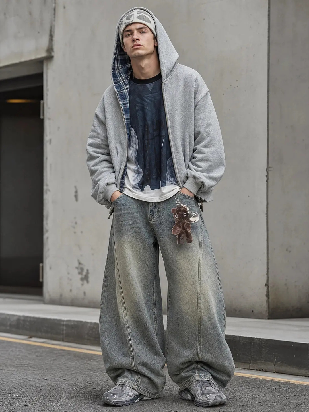 DCRB Checkered Zipper V2