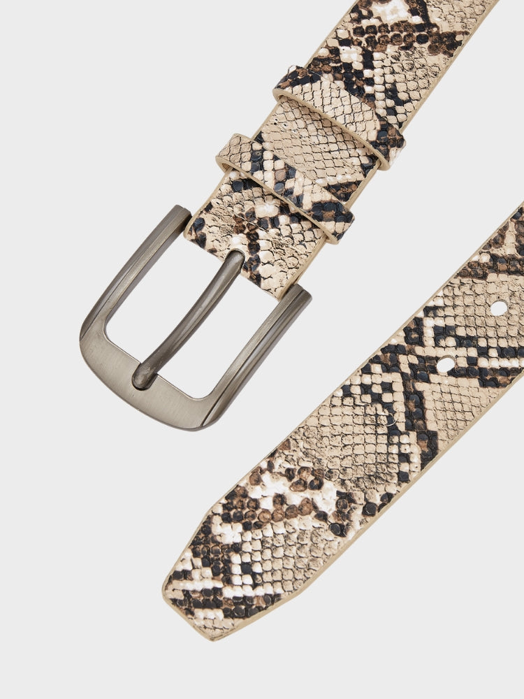 DCRB Snake Print Belt