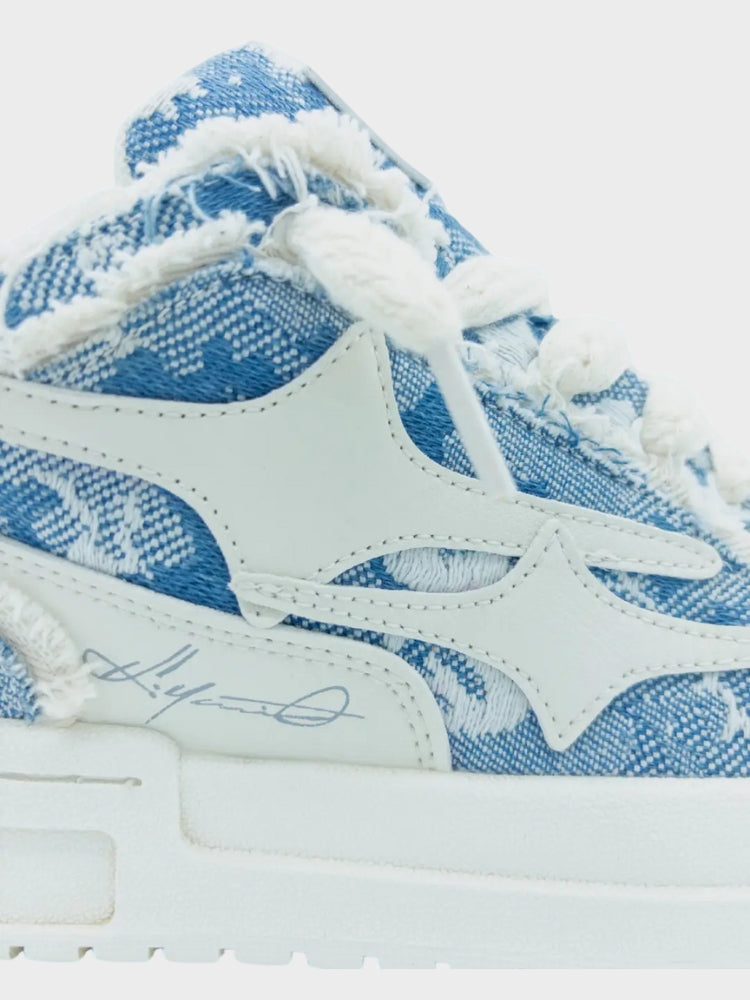 DCRB Broken Denim Sneakers