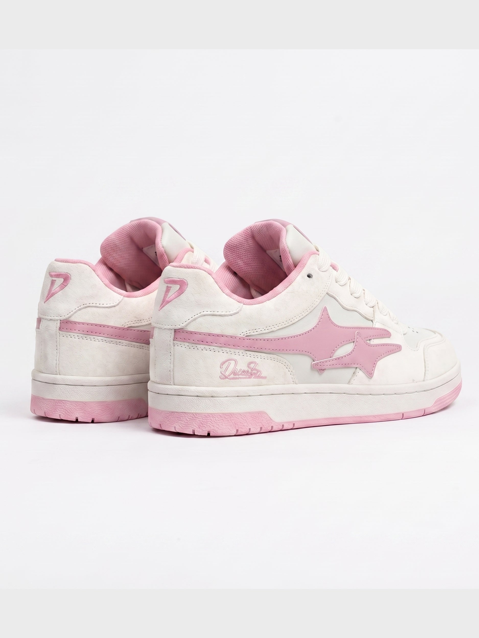 DCRB Blush Suede Sneakers
