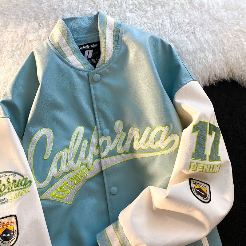 California Retro Baseball Jacket