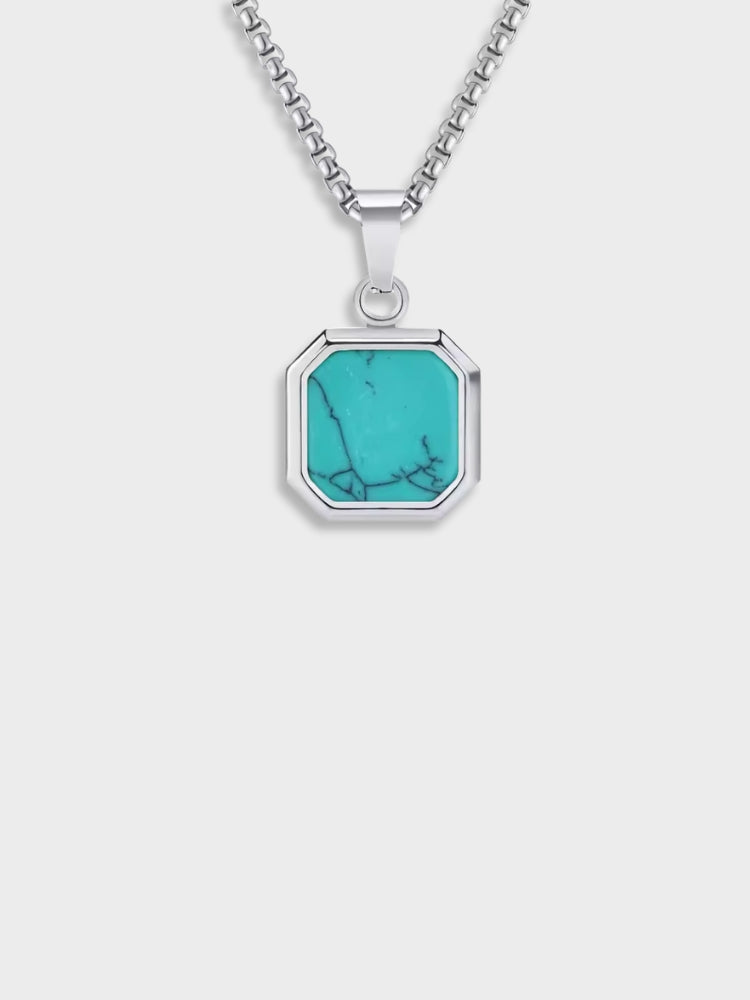 DCRB Stone Pendant Necklace