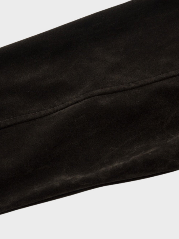 DCRB Retro Spliced Suide Jacket