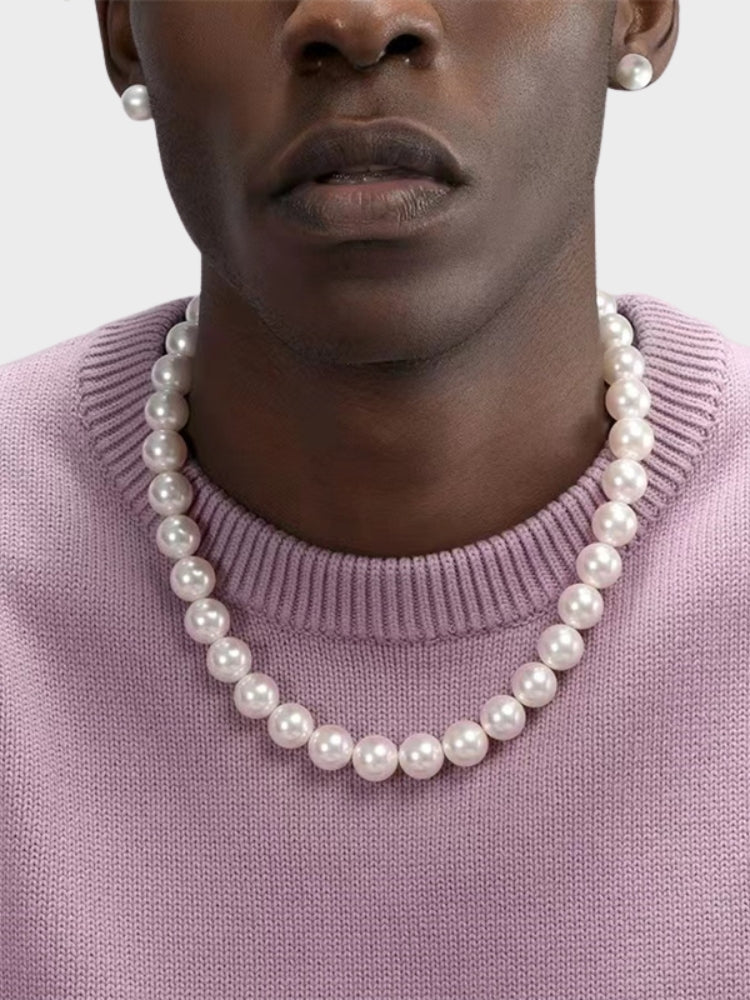 DCRB Big Pearl Choker Necklace
