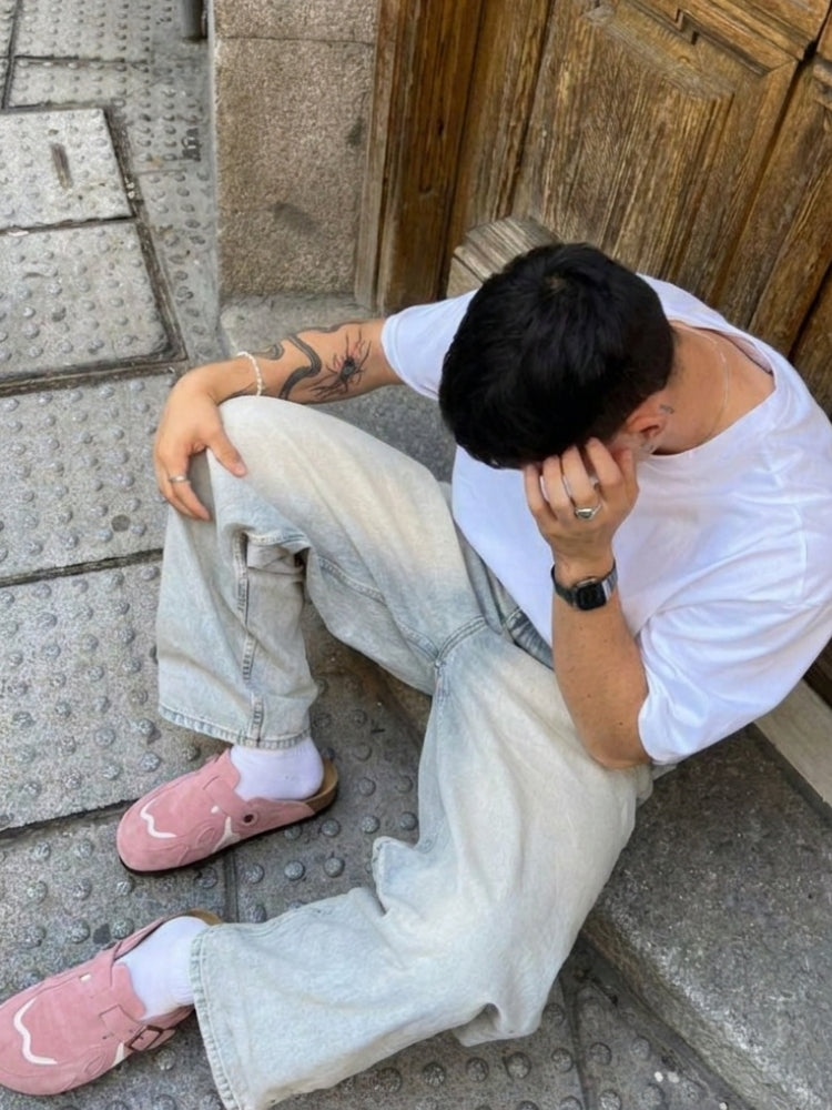 DCRB Wavey Clogs - Dusty Pink