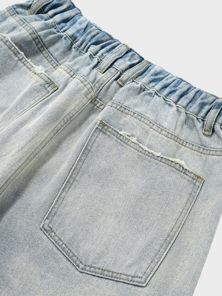 DCRB White Washed Baggy Denim