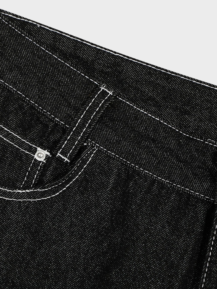 DCRB Raw Black Denim Jorts