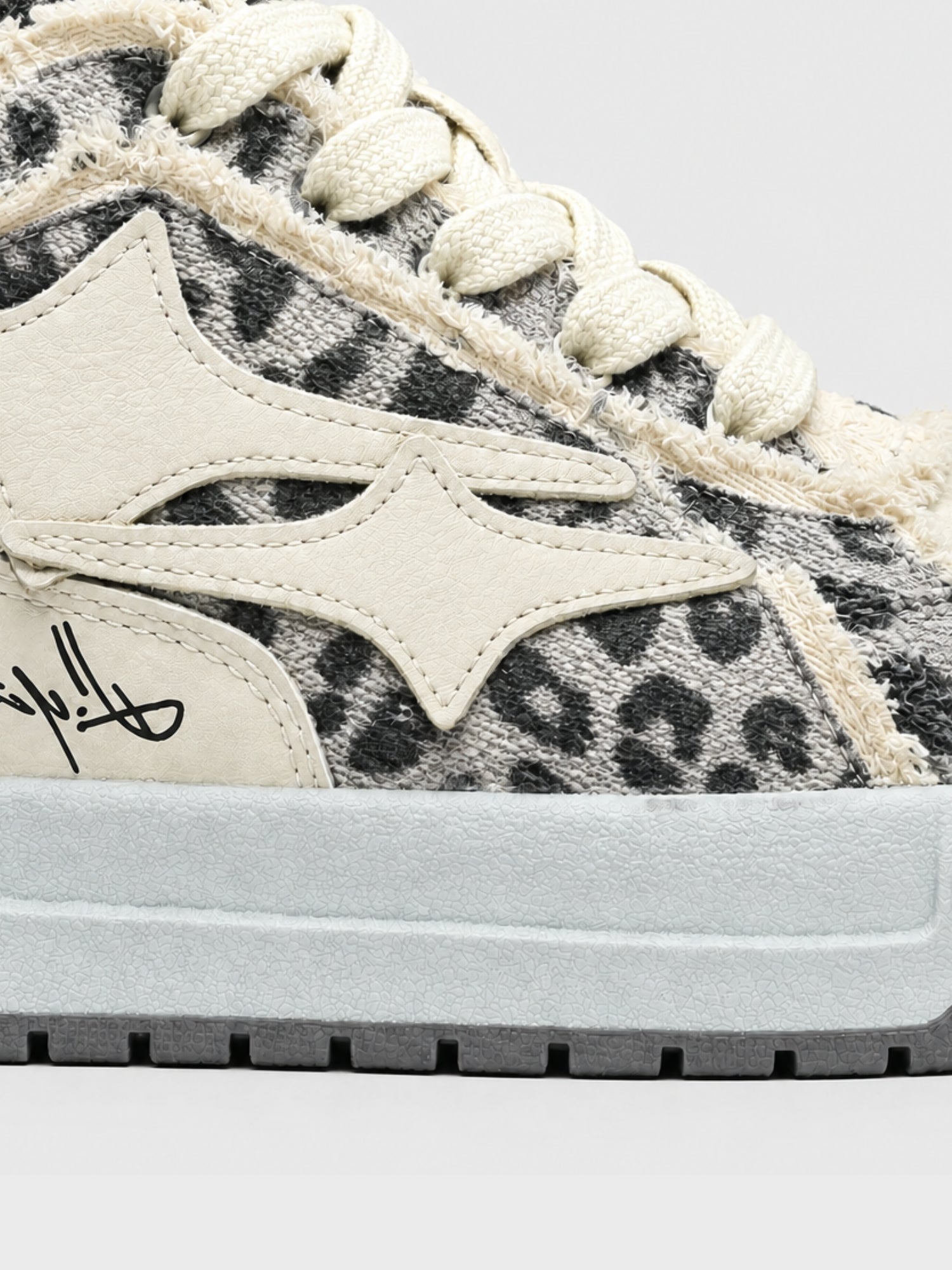 DCRB Ash Leopard Sneakers