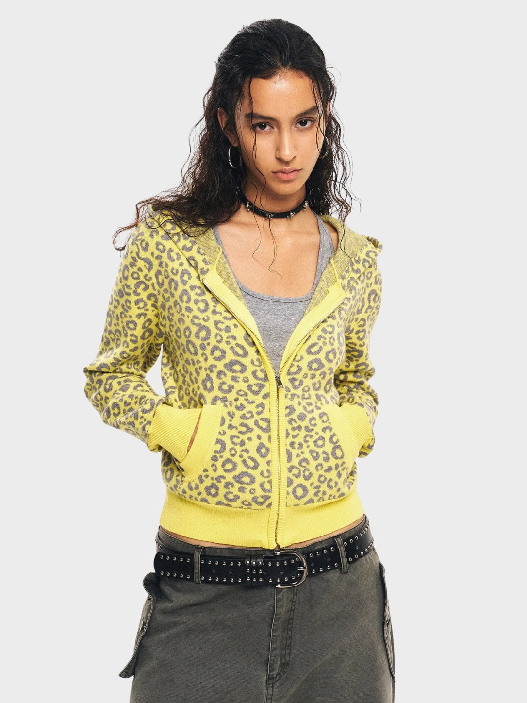 DCRB Women Leopard Vest