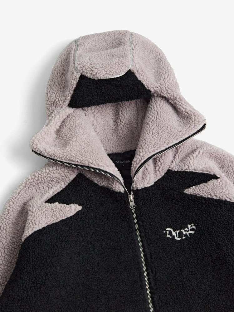 DCRB - Black & Grey Sherpa Ninja Fleece