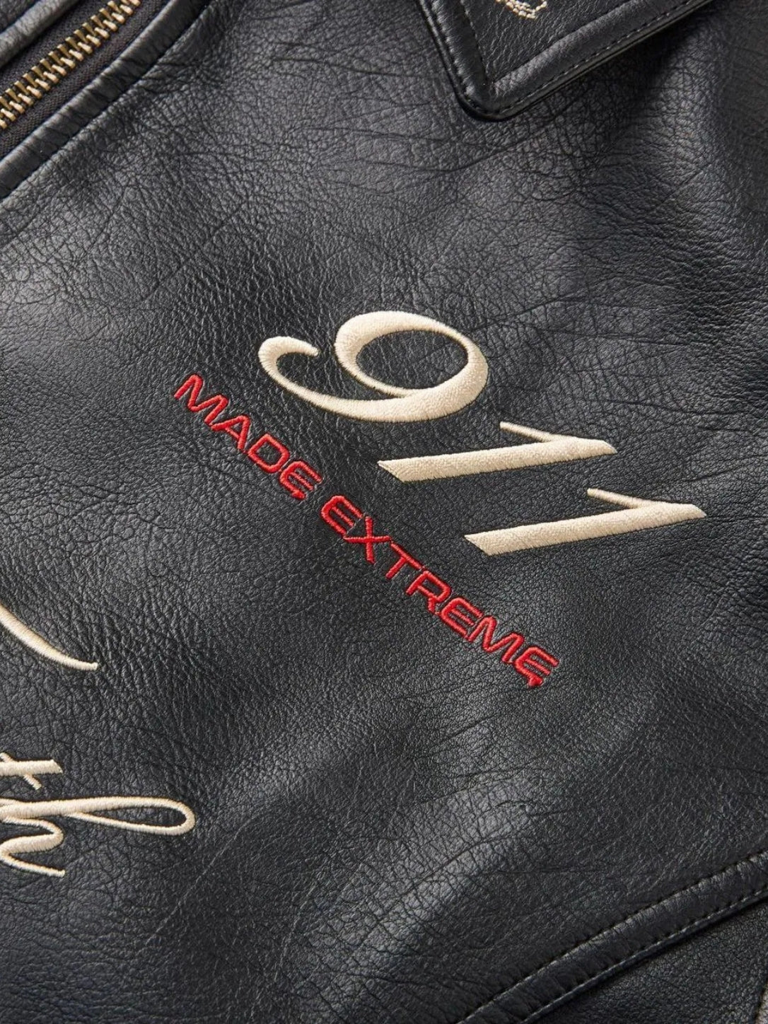 DCRB Washed Leather Jacket - Faith