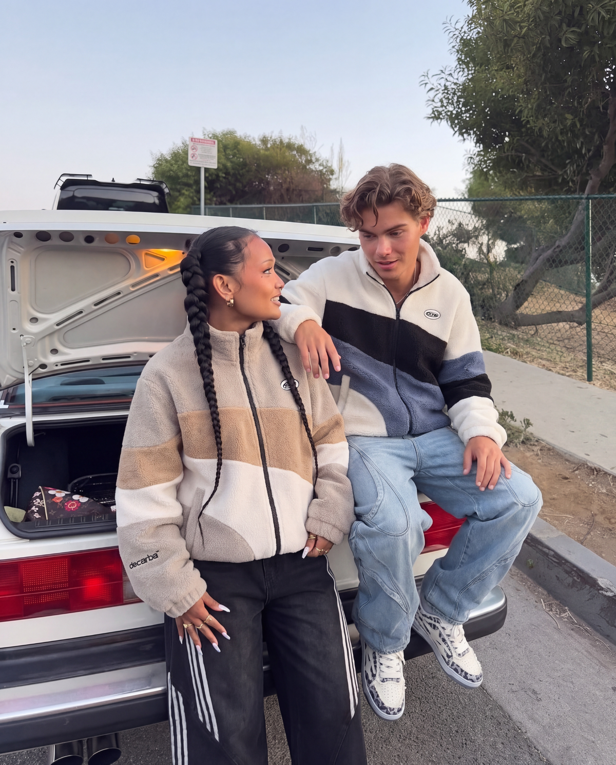 Decarba x Fuzzy Retro Fleece Jacket
