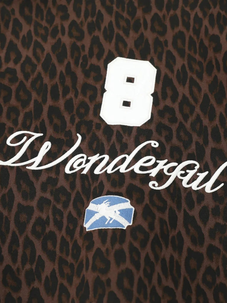 DCRB Leopard Crest Zip Hoodie