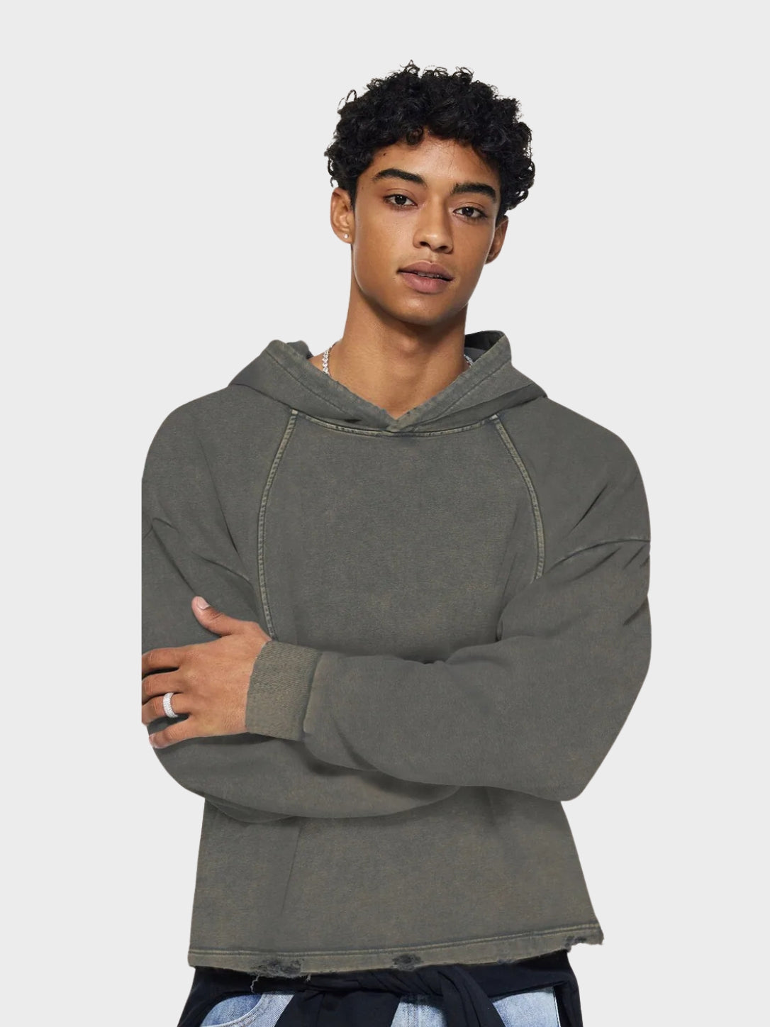 DCRB Boxy Fit Gradient Hoodie