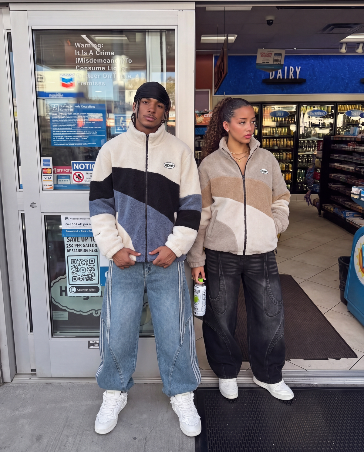 Decarba x Fuzzy Retro Fleece Jacket