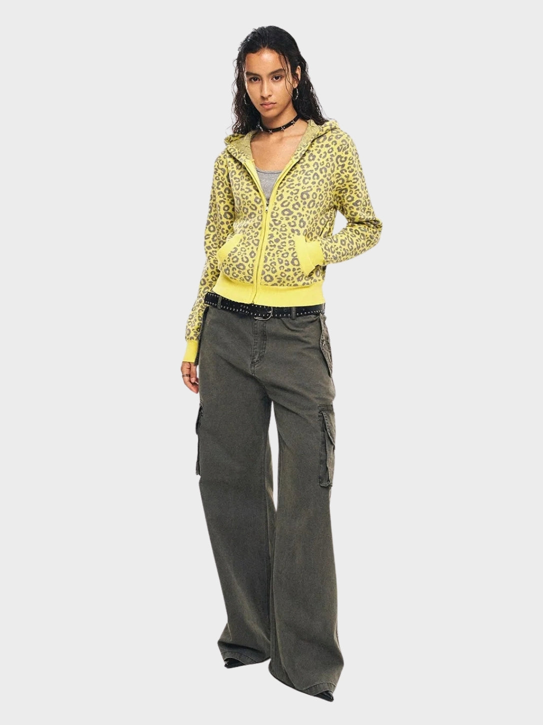 DCRB Women Leopard Vest