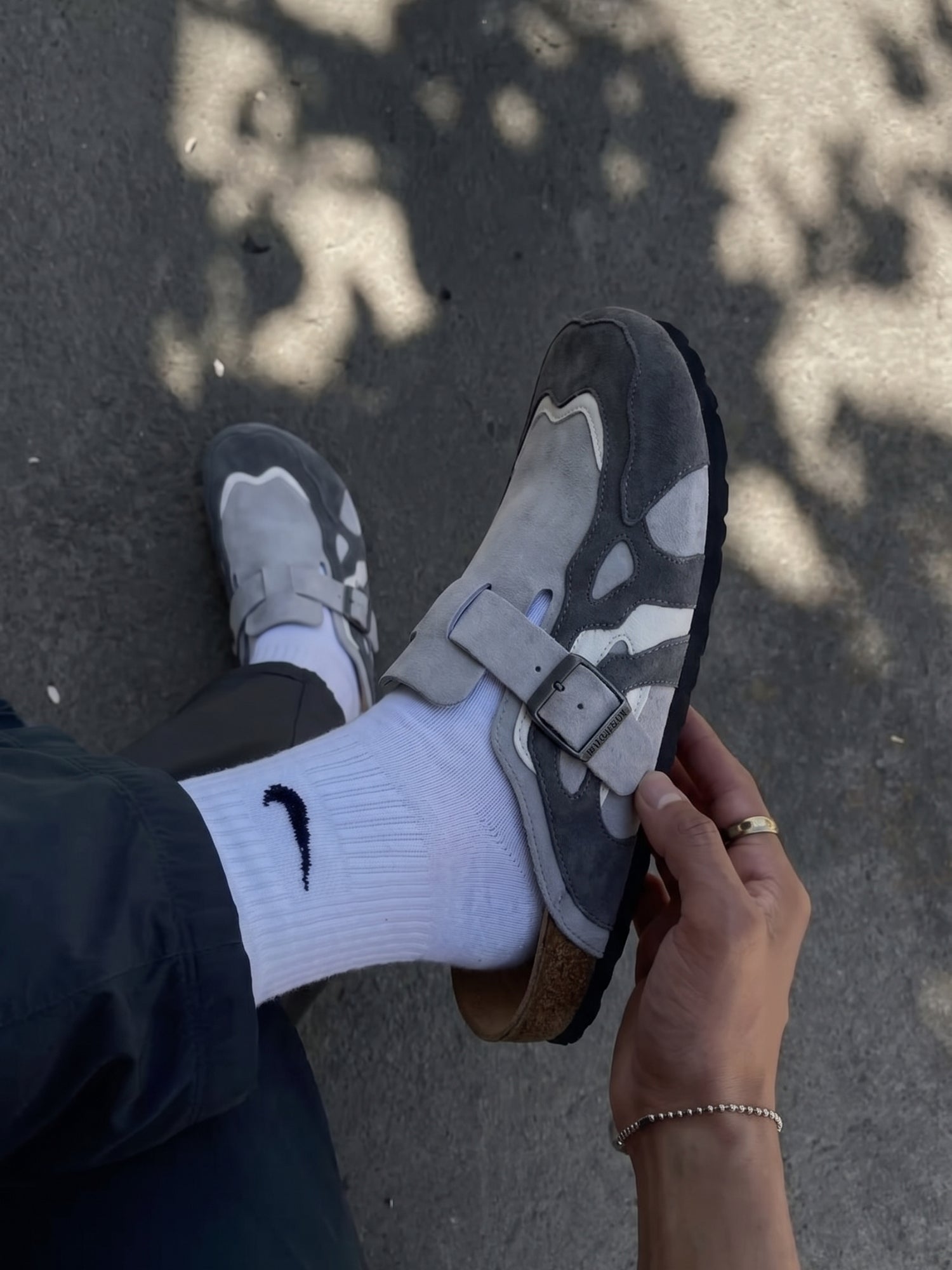 DCRB Wavey Clogs - Ash Grey