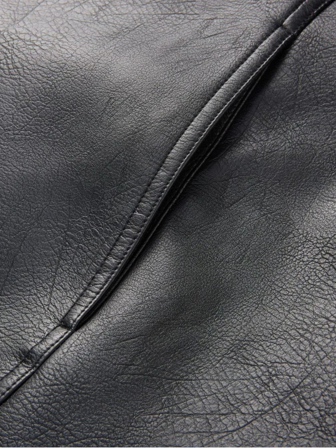 DCRB Washed Leather Jacket - Faith