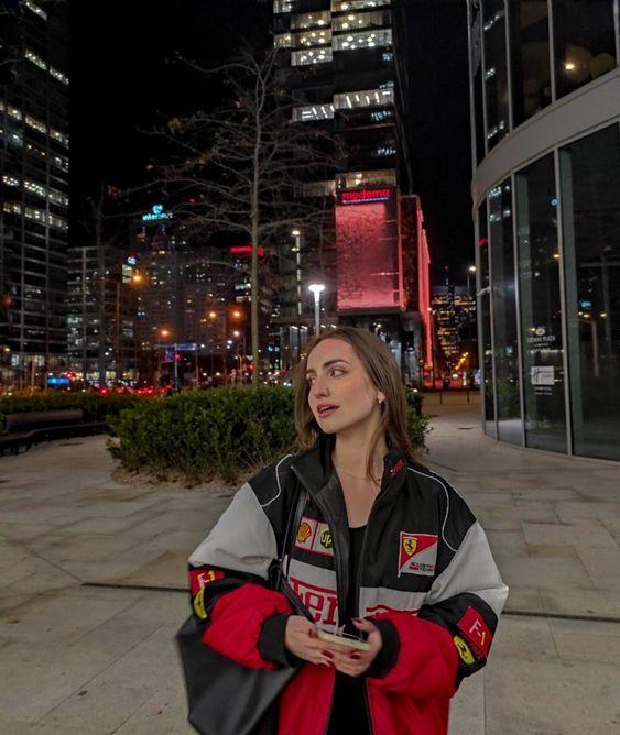 Vintage Red Ferrari Jacket