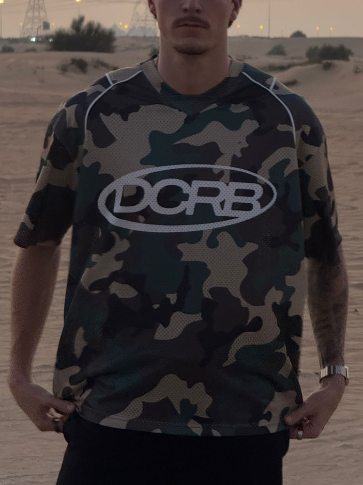 DCRB CAMO FOOTBALL TEE