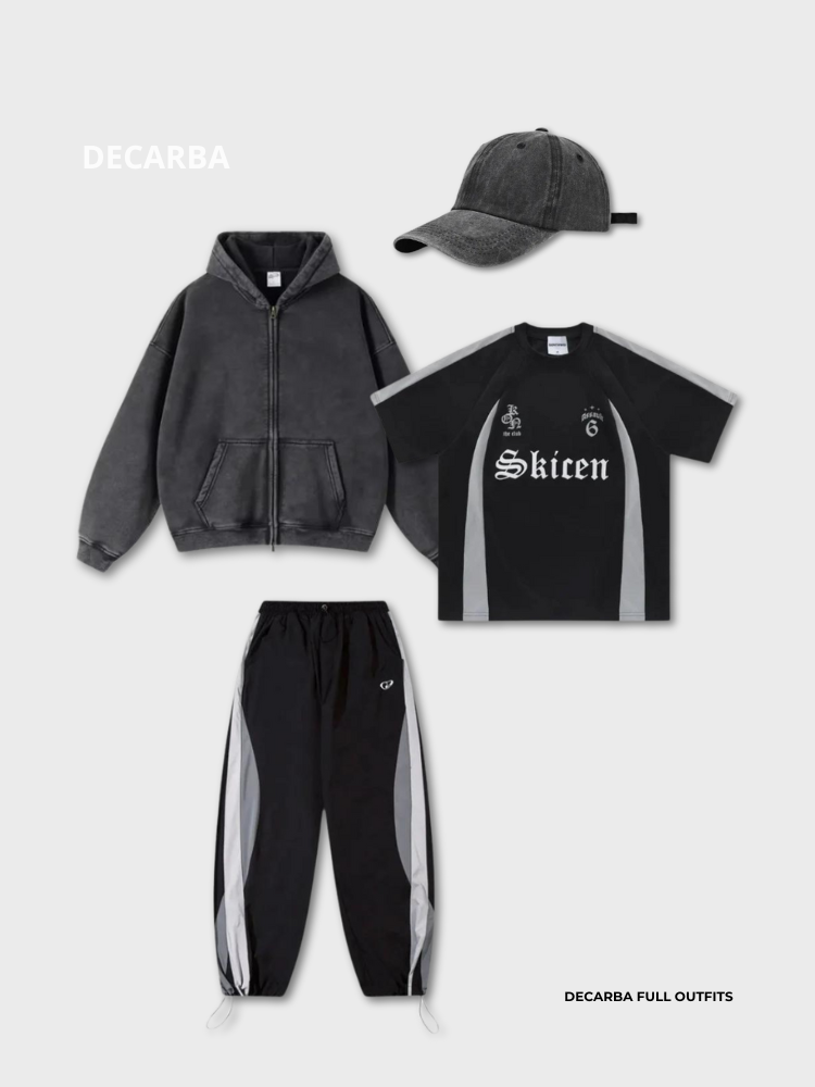 DCRB Vintage Washed Black Outfit