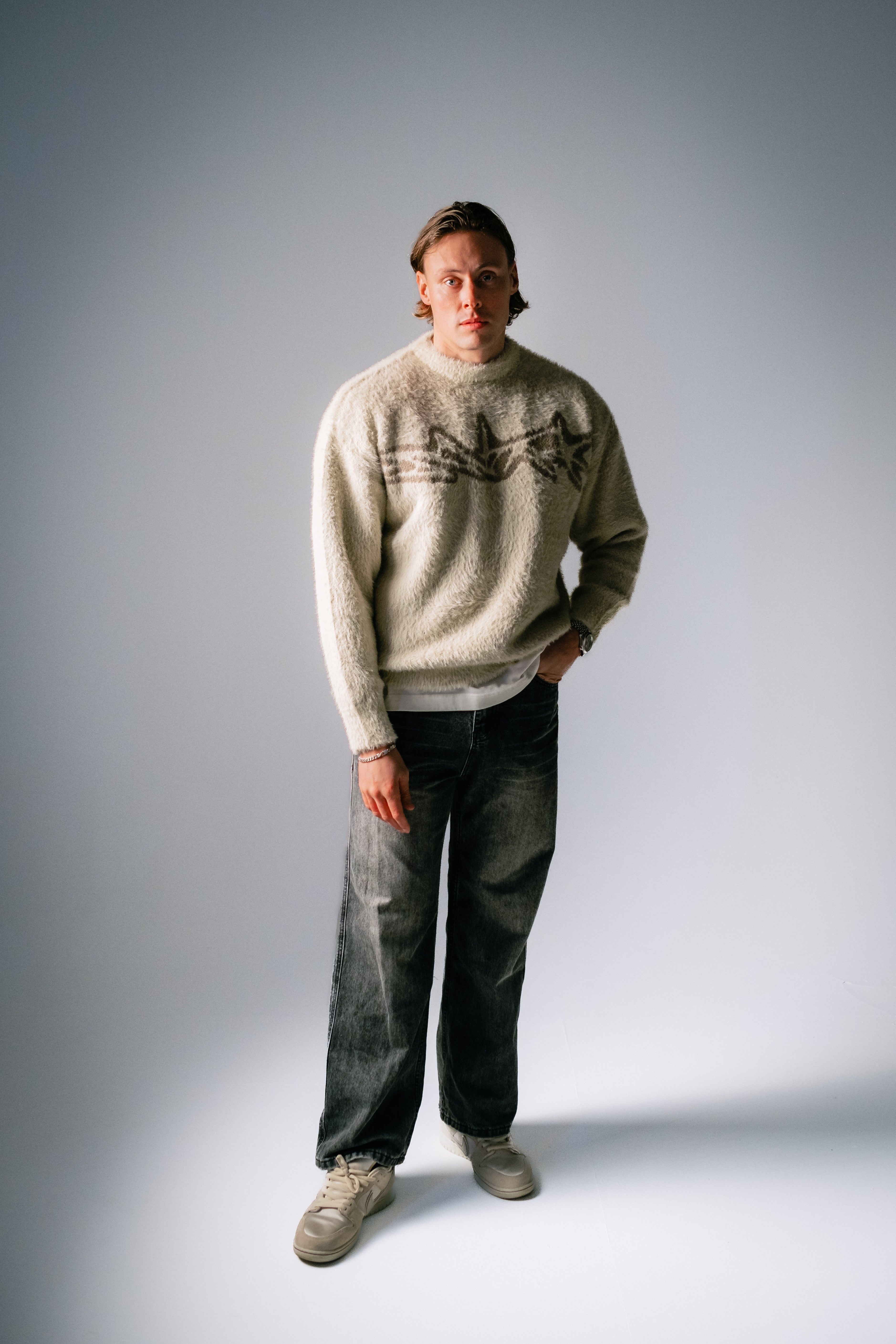 Knitted Wool DCRB Sweater