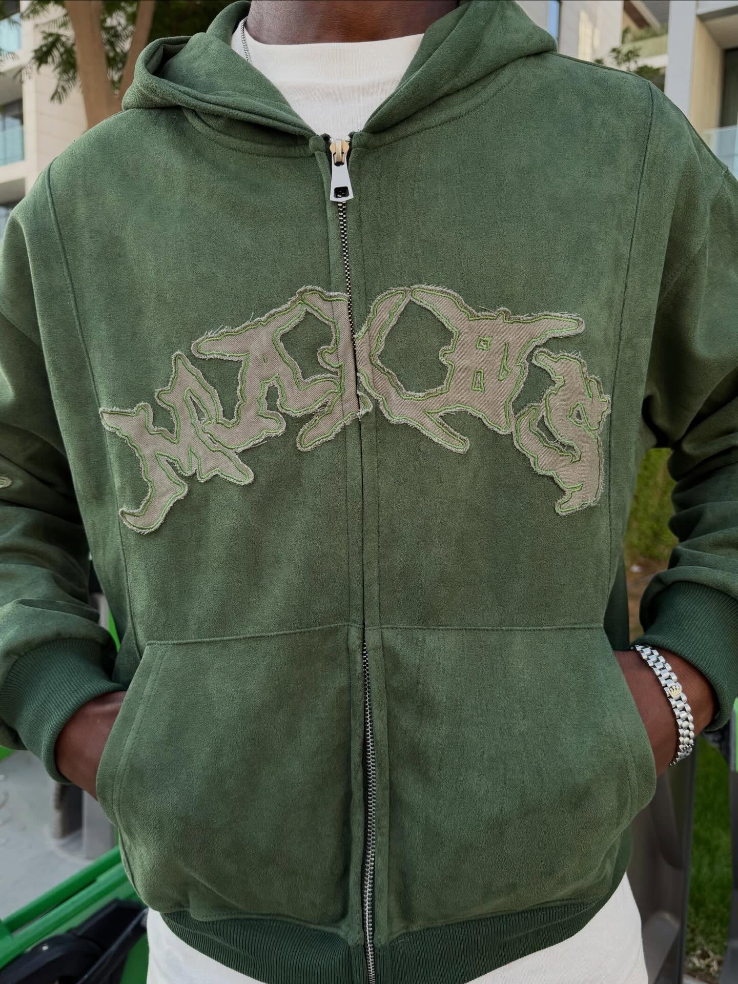 Y2K Green & Pink Striped Zip-up Hoodie , Small | eBay CFIERCE