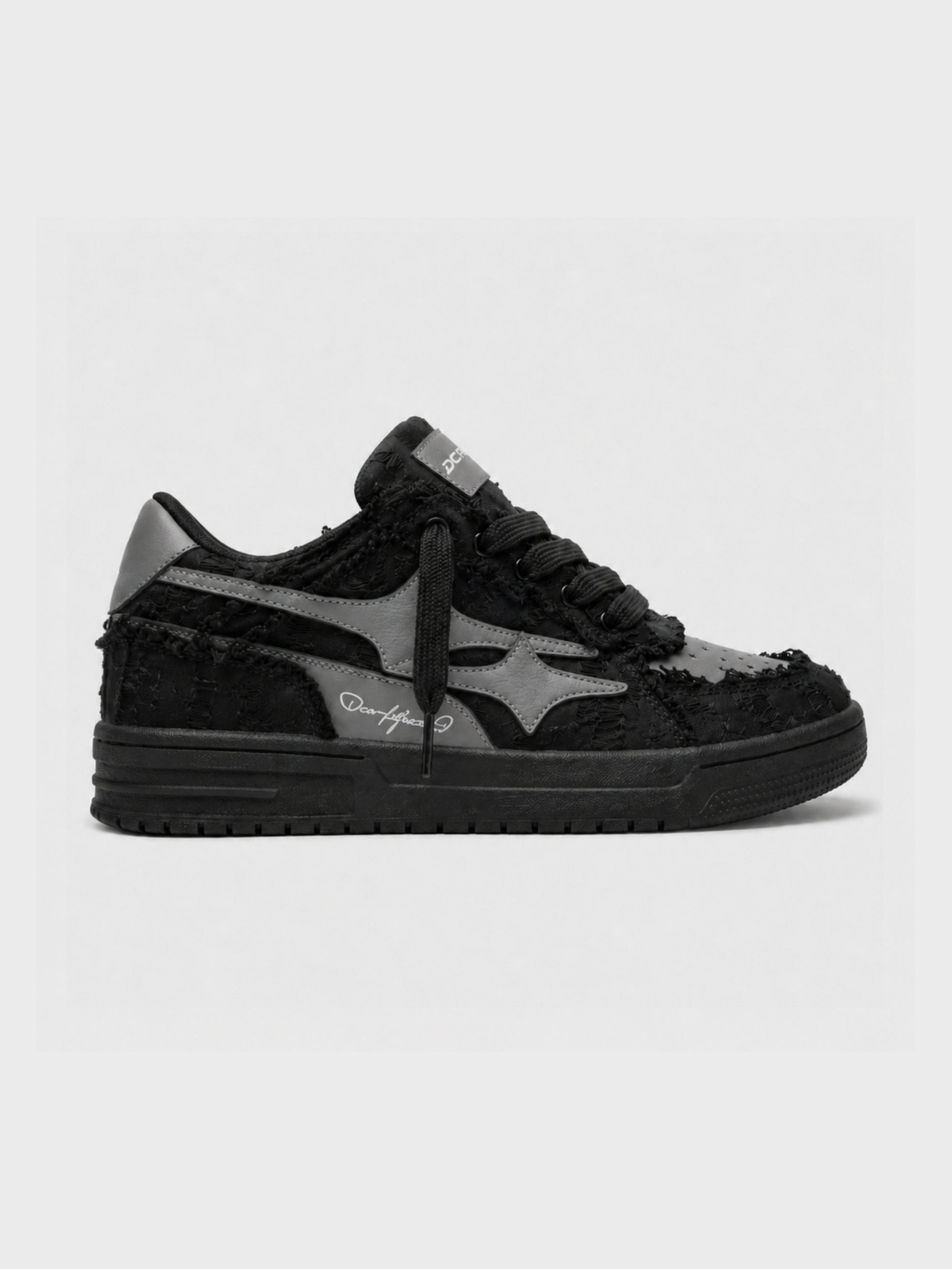 DCRB Broken Black Sneakers