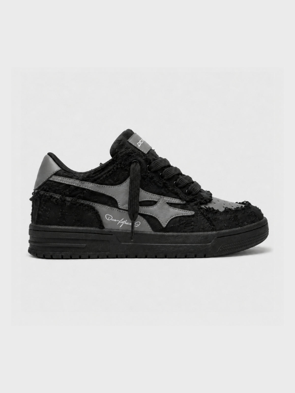 DCRB Broken Black Sneakers