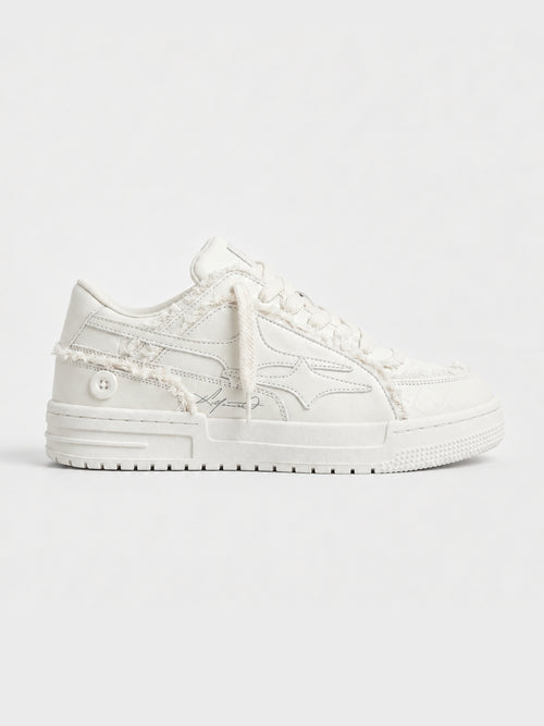 DCRB Broken Creme Sneakers in Creme