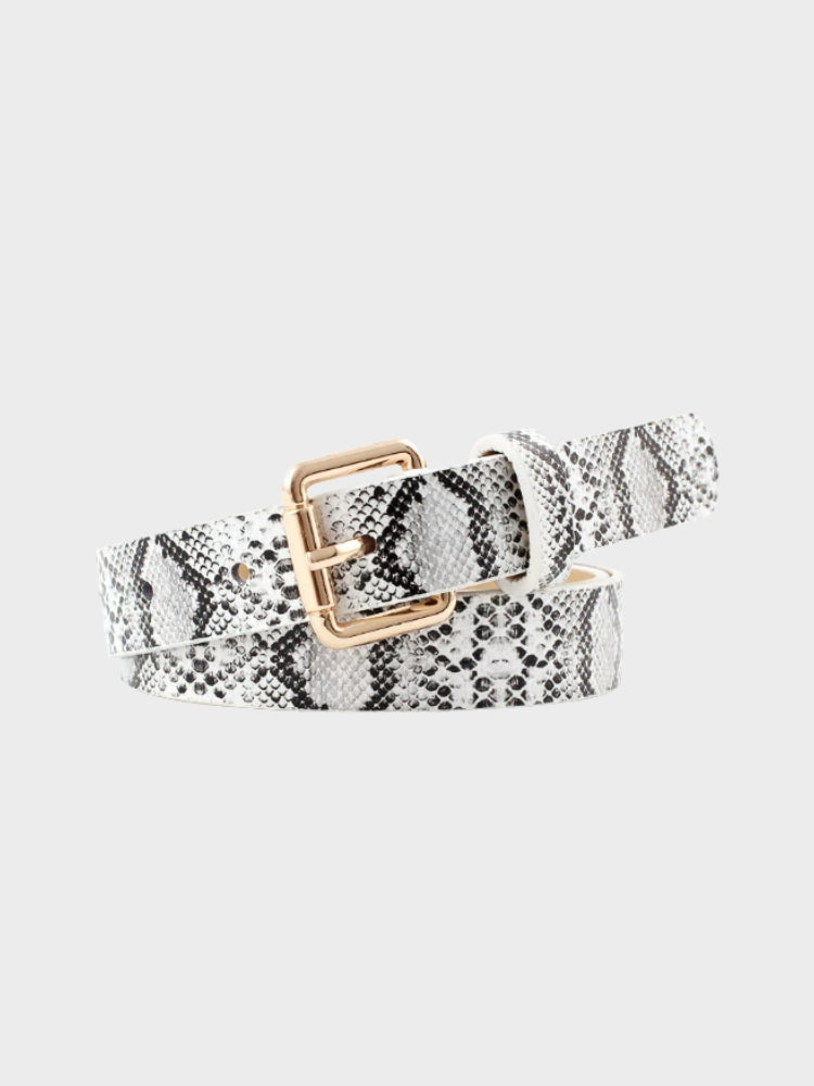 DCRB Snake Print Belt