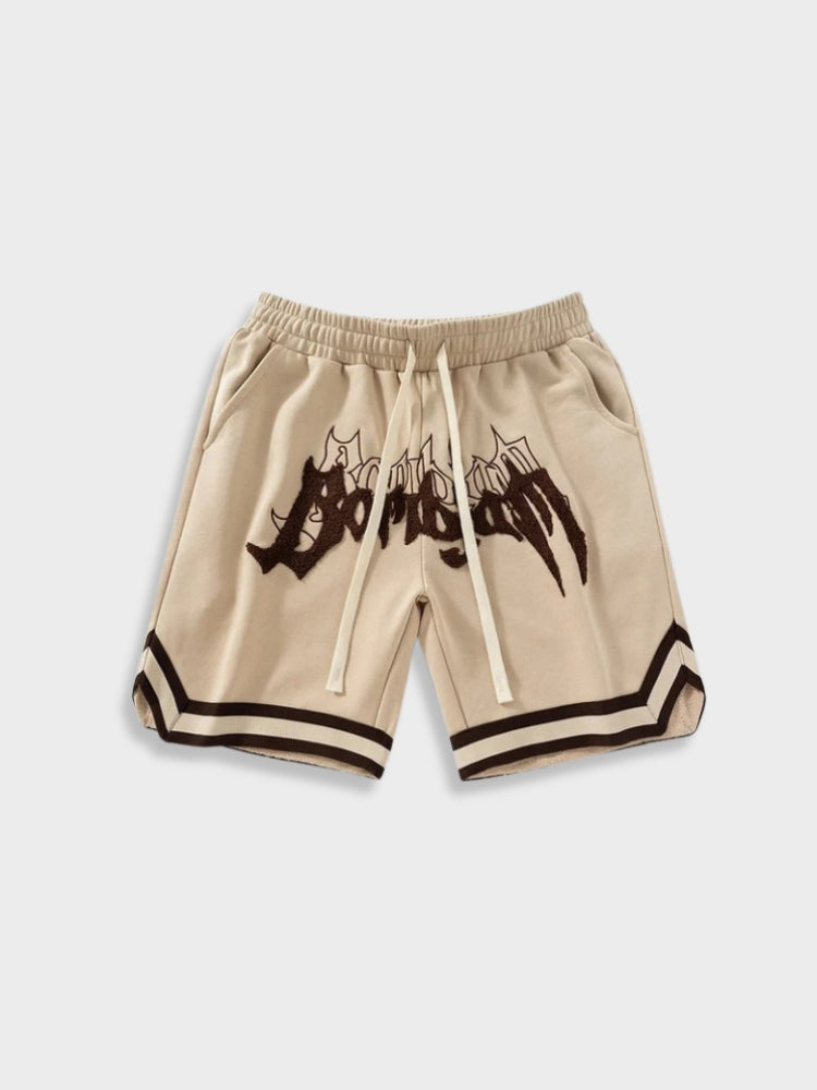 Embroided Streetwear Shorts