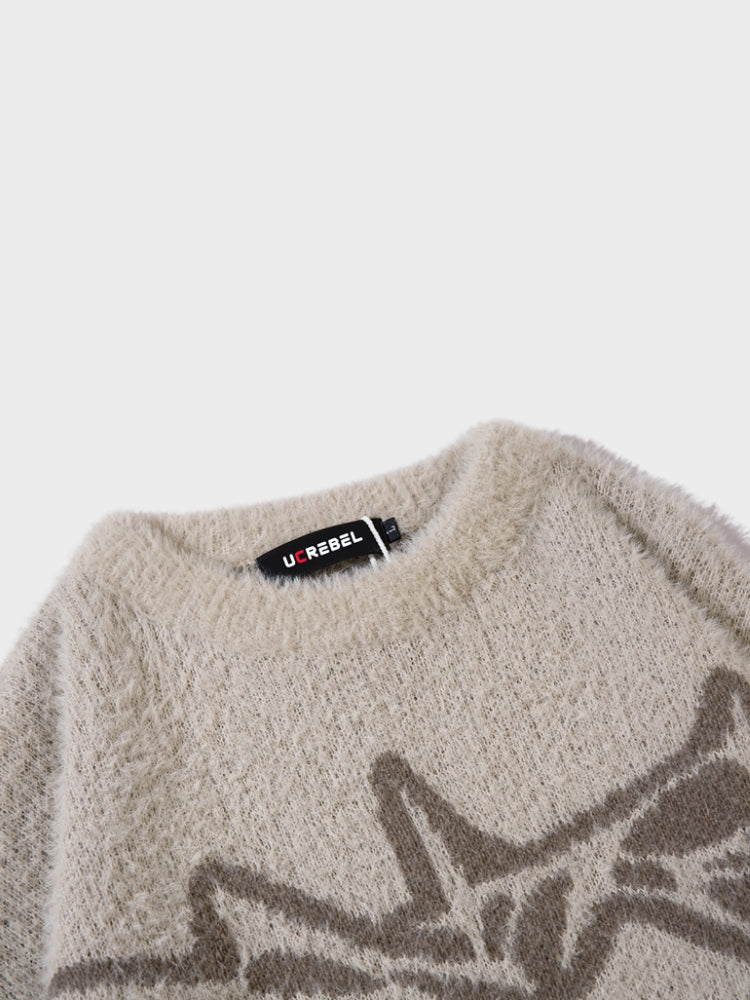 Knitted Wool DCRB Sweater