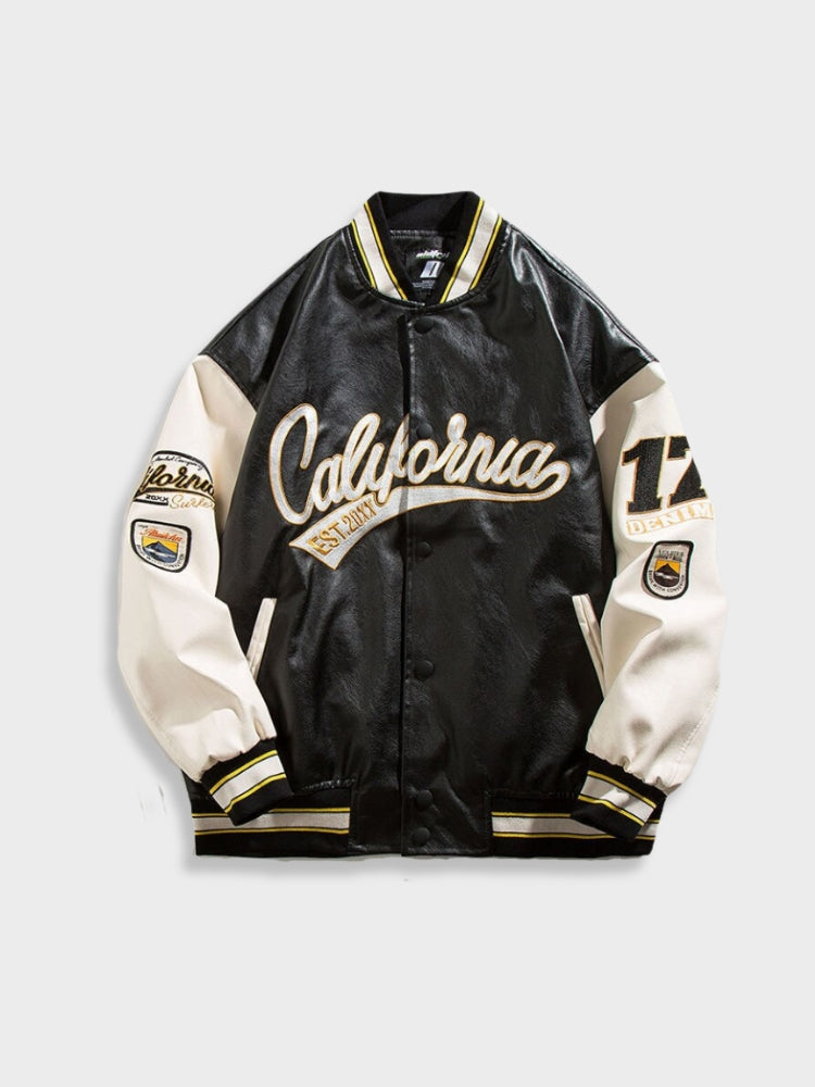 California Retro Baseball Jacket