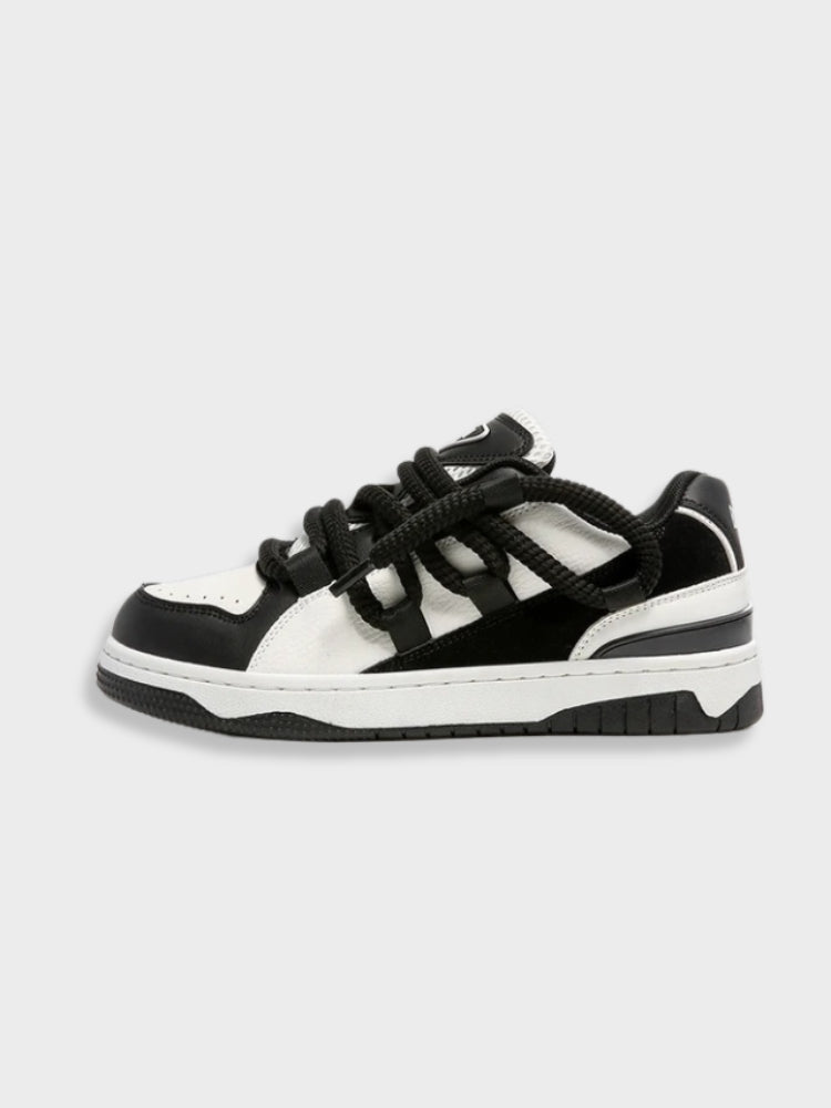 Wide Chunky Big Laced Sneakers