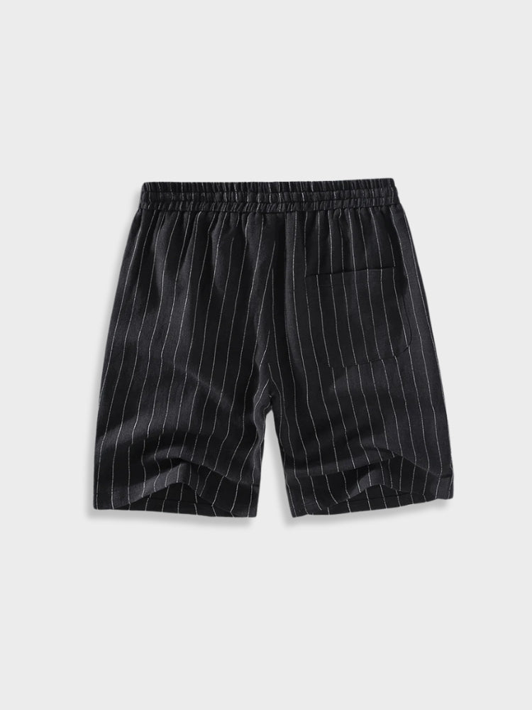 Light Striped Decarba Shorts